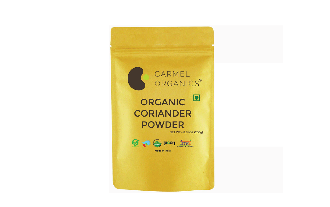 Carmel Organics Coriander Powder    Pack  250 grams